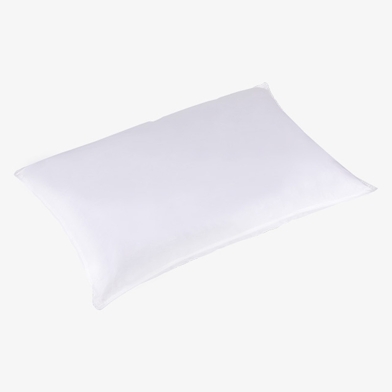 Oreiller doux en coton de haute densité 280 fils, housse respirante et rembourrage en fibres de microfibre pour dormir sur le dos, sur le côté ou sur le ventre